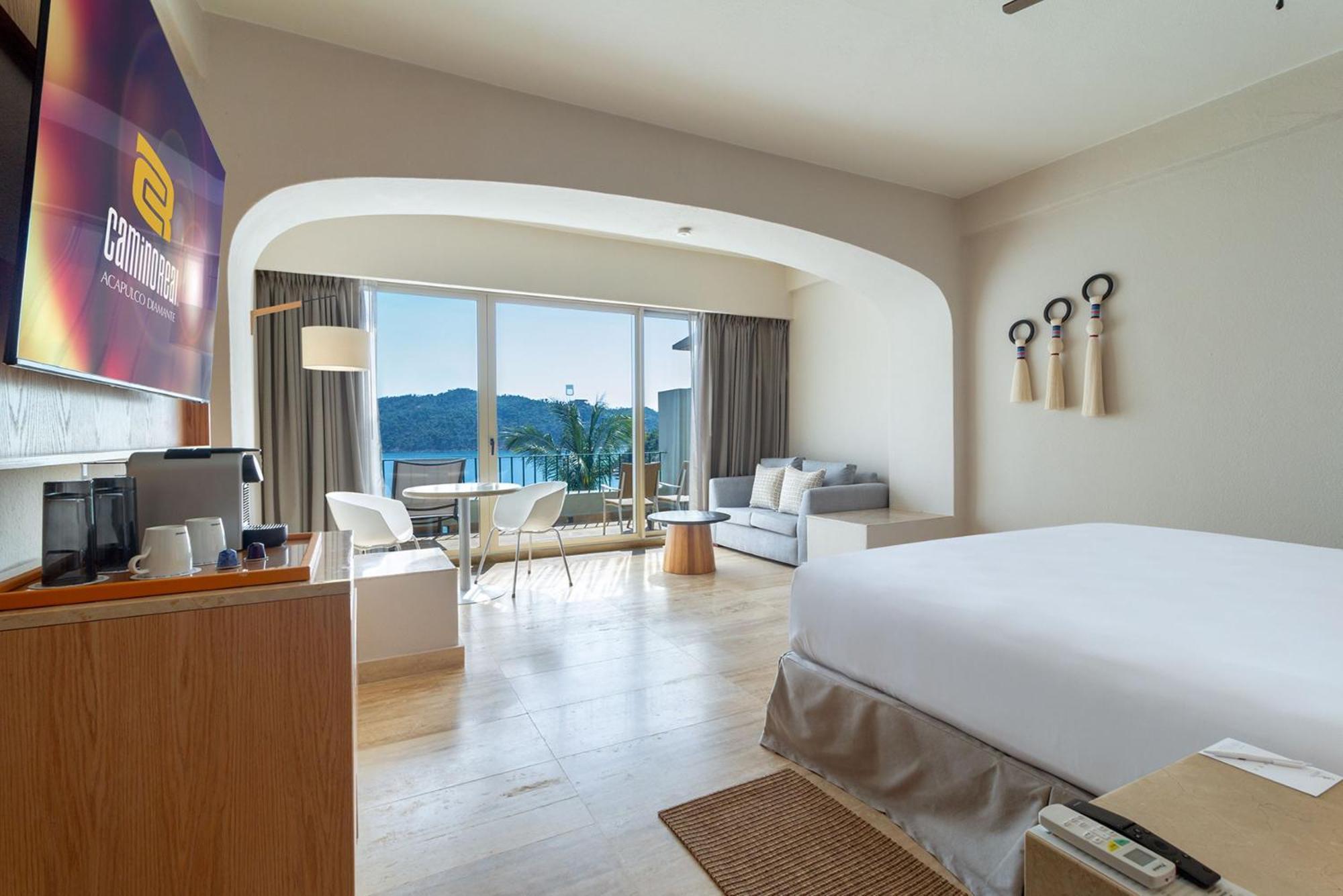 Camino Real Acapulco Diamante Hotel Exterior photo Deluxe Ocean View Room